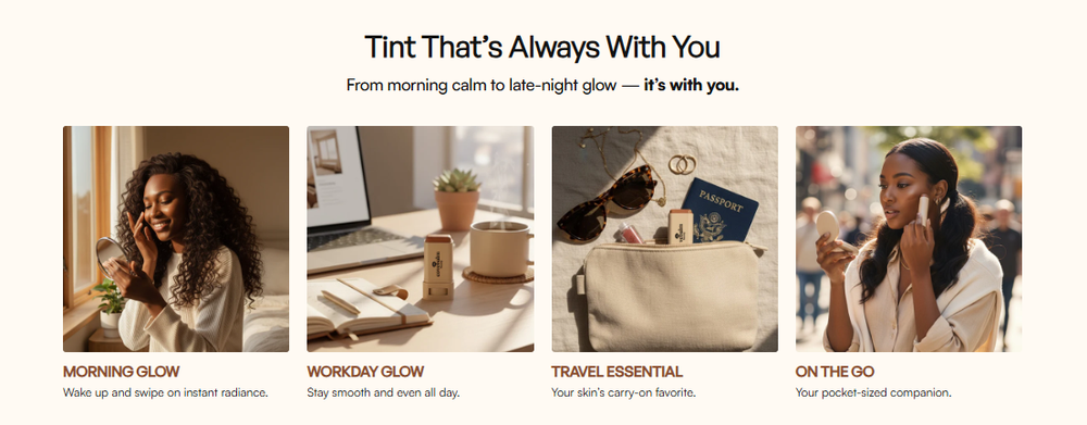 Cove Balm Serum Boosted Skin Tint Balm